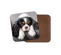 1 x Cavalier King Charles Spaniel Coaster - Dog Puppy Cute Pet Animal #12388