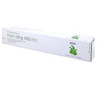1 x Cling Film in Cutter Box 18 roll 450mm x 300m by Catering Cling Film