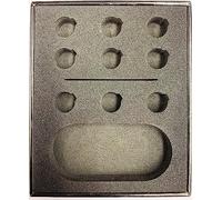 1 x Clipper Collector Tray Display Holds 12 Metal Lighter Holder + Cardboard (Tray Display Holds 12)