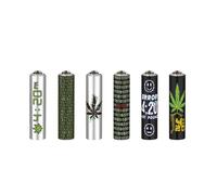1 x CLIPPER Micro MINI LIGHTER METAL COVER DIGITAL WEED Refillable STYLISH Design Lighter (SEND OUT RANDOM Colour)