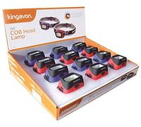 1 x Cob 3W Headlamp Head Torch LED Bright Comfortable Adjustable Strap
