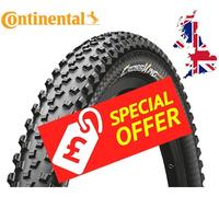 1 x Continental Cross King Performance MTB Mountain Bike Tyres Rigid 26 x 2.3