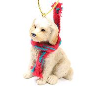 1 X Cream Labradoodle Christmas Ornament by Conversation Concepts