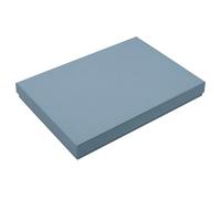 1 x DIN A4 - High Quality Gift Box and Storage Box - 30.2 x 21.3 x 2 cm - Grey Blue - Sturdy Cardboard 650 g/m²