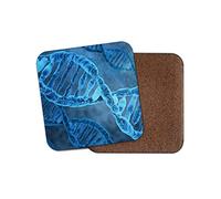 1 x DNA Coaster - Science Biology Doctor Nurse Medical Student Fun #8896