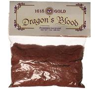 1 X Dragons Blood Powder Incense 1618 gold
