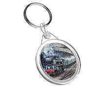 1 x Eddystone Steam Train - Keyring IR02 Mum Dad Kids Birthday #2178