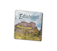 1 x Edinburgh Square Magnet - Scotland Scottish City Travel Holiday Fridge Magnetic Travel Holiday Family Friend Women Men #82333