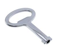 1 x Essentra Access Solutions Key 5 MM Double BIT ZAMAK Chrome