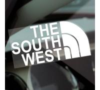 1 x F23 Sticker The South West Sign Car Window Hiking Climbing Walk Walking Vinyl Label Decal Vehicle Van Outdoor Adventure JDM Dub Euro Bumper (Inside Window to Face Outwards)