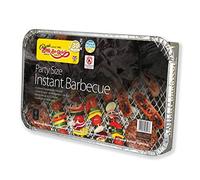 1 X FAMILY SIZE INSTANT DISPOSABLE BBQ- COOKS FOR TEN!