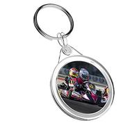 1 X & Fast Karting Go Racing - Keyring IR02 Mum Dad Birthday #16474