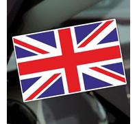 1 x FL1 Sticker Union Jack Flag United Kingdom Sign Great Britain British UK Car Window Label Decal Vehicle Van JDM Dub Euro Bumper (Internal Window to Face Outwards)