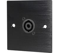 1 x Four Pole Speaker Socket Wall Plate