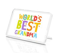 1 x Fridge Magnet - Worlds Best Grandma Granny #46473