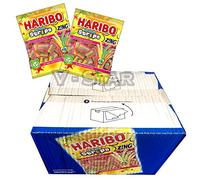 1 x Full Box of HARIBO Sweets (Strips ZING 130g (12 Packs))