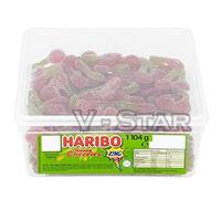 1 X Full HARIBO Sweets TUB for Kids and Adults (Happy Cherries ZING)