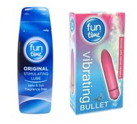 1 x FUN TIME ORIGINAL STIMULATING LUBE + BULLET