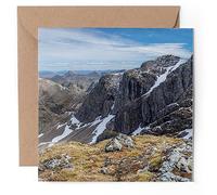 1 x Greeting Card - Glencoe Highlands Scottish Mountains - Blank Birthday Celebration Anniversary #51024