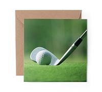 1 x Greeting Card Golf Course Club Ball Sport - Blank Birthday Celebration Anniversary #14601