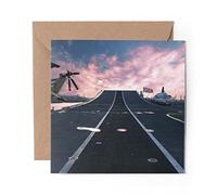 1 x Greeting Card HMS Ark Royal Aircraft Carrier Ship - Blank Birthday Celebration Anniversary #45342