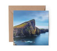 1 x Greeting Card Neist Point Isle Of Skye Scotland - Blank Birthday Celebration Anniversary #16384