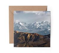 1 x Greeting Card Nepal Mountains Himalayas - Blank Birthday Celebration Anniversary #3505