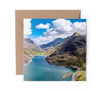 1 x Greeting Card Snowdonia National Park Wales UK Travel - Blank Birthday Celebration Anniversary #24222