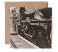 1 x Greeting Card - The Flying Scotsman Steam Train - Blank Birthday Celebration Anniversary #52254