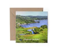 1 x Greeting Card - Windemere Lake District England Hiking Walking Gift #71108