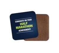 1 x Half Marathon Achievement Coaster - Running Race Run Runner PB Congratulations Gift #71877