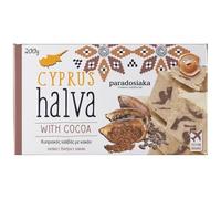 1 x Halva Cyprus with Cocoa & Carob Paradosiaka - Rich Sesame Confection is a Staple Sweet - 1 x 200g