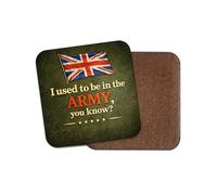 1 x Have I Told You Army Joke Coaster - British Military Humour Armed Forces Funny Office Friend Colleague Coworker Birthday Gift #71624