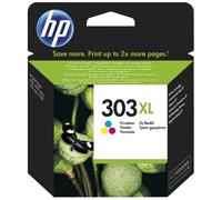 1 x HP No 303XL Tri Colour Original OEM Ink Cartridge - 415 Pages - 6234, 7220e