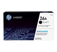HP CF226A 26A Original LaserJet Toner Cartridge, Black, Single Pack