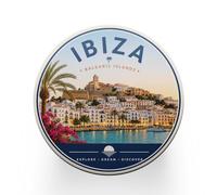 1 x Ibiza Round Coaster - Spain Spanish Sea Beach Landmarks Travel Holiday Circle Souvenir Gift #85182
