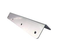 1 x InfiniBracket Stainless Steel Internal External 2 Tier Corner Bracket - Raised Beds and Planters - Railway Sleeper Projects - Driveway/Pathway Edging Brackets