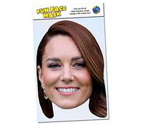 1 x Kate Middleton Princess Of Wales - Royal Family Celebrity Face Mask - Ready To Wear - Perfect For Coronation Parties - Kate