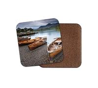 1 x Keswick Lake District Windermere Coaster - England British Nature Boats Travel Fishing #14249