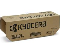 Kyocera TK-3160 Black Toner Cartridge (12/500 Pages)