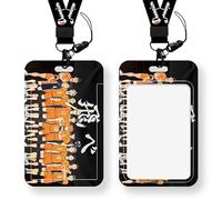 1 x Lanyard Badge Holder Card Holder Haikyuu Hinata Shoyo Anime | For ID Cards, Keys, Office, School, Transportation