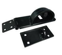 1 X Left-Handed Hasp & Staple Lock with Security Bar