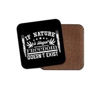 1 x Legalise Weed Coaster - Freedom Marijuana Cannabis Dope Spliff #14473