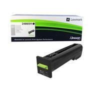 1 x Lexmark 24B6511 Black Original OEM Toner Cartridge XC8155 - 25,000 Pages