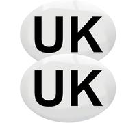 1 x Magnetic UK Car Stickers for Europe - Easy to Attach & Remove, EU Approved Road Stickers, Blow Away Resistant, No Paint Scratches