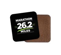 1 x Marathon 26.2 Miles Coaster - Running Runner Race Run PB Gift #71881
