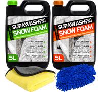 (1 x Mitt & 1 x Cloth) SupaWash-Pro Snow Foam Orange 1 x 5L Apple 1 x 5L