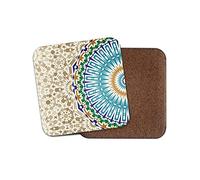 1 x Moroccan Pattern Coaster - Pretty Morocco Mosaic Art Mum Dad #15344
