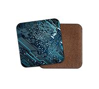 1 x Motherboard Coaster - Gamer Geek Engineer Electric Teacher #16402