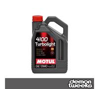 1 x 5L - Motul 4100 Turbolight 10W40 Technosynthese Semi Synthetic Engine Oil